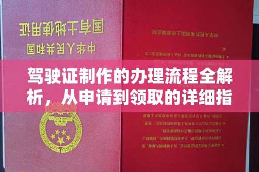 新河驾驶证制作的办理流程全解析，从申请到领取的详细指南